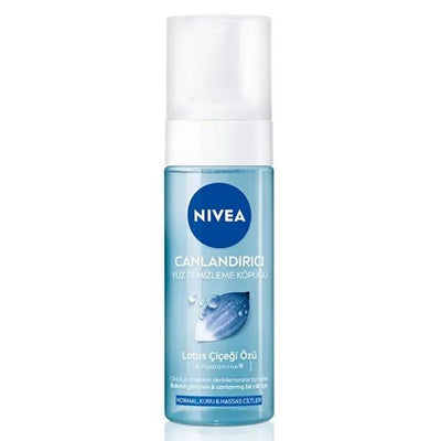 Nivea Vitamin E Enriched Face Wash Mousse - Gentle Facial Cleansing for Normal Skin, 5.07 fl oz