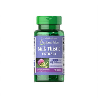 Puritan's Pride Milk Thistle Extract 90 Soft Capsules