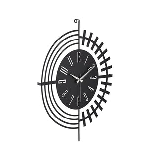 Muyika 41x41cm Metal Modern Wall Clock - Silent Sweep Mechanism, Modern Home Decor Muyika Metal Wall Clock - Modern Decor, Silent Operation Wall Clock, Metal Wall Clock, Silent Wall Clock, Modern Home Decor, Large Wall Clock, Decorative Clock, Home Accessories, Office Decor, Silent Sweep Mechanism, Metallic Clock, Modern Clock, Interior Design, Home Furnishing