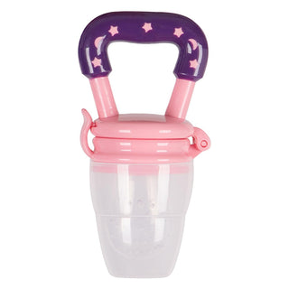 Sevi Bebe Silicone Baby Fruit Feeder & Teether: Safe Introduction to Fruit, Soothes Teething Pain - Pink, EN14372 Compliant Sevi Bebe Fruit Feeder: Safe Baby Teether & Food Introduction baby fruit feeder, silicone teether, infant food feeder, teething toy, safe fruit feeder, baby teething relief, fruit pacifier, sevi bebe, baby food feeder, teether, baby food, infant food, fruit feeder, teething, teething pain, baby, infant, kids, toddler, safe feeding, silicone, EN14372, pink, baby gifts, gifts for baby, n