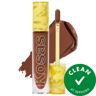 ILIA Revealer Brightening Concealer: Super Creamy Concealer with Caffeine & Hyaluronic Acid, Medium Coverage, Radiant Finish ILIA Brightening Concealer: Caffeine & Hyaluronic Acid | Radiant concealer, brightening concealer, caffeine concealer, hyaluronic acid concealer, vegan concealer, cruelty-free concealer, non-comedogenic concealer, medium coverage concealer, radiant finish concealer, concealer for dark circles, skincare, face makeup, makeup, sensitive skin, buildable coverage, blemish concealer, dark c