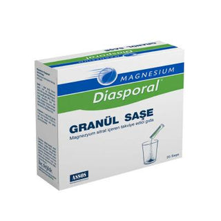 Assos Magnesium Diasporal Granules - Magnesium Supplement in Convenient Sachets for Healthy Magnesium Levels Assos Magnesium Diasporal Granules - Magnesium Supplement Magnesium supplement, Dietary magnesium, Magnesium Diasporal, Assos Magnesium Granules, Magnesium deficiency treatment, health supplements, dietary supplements, magnesium granular, wellness products, nutrition supplements