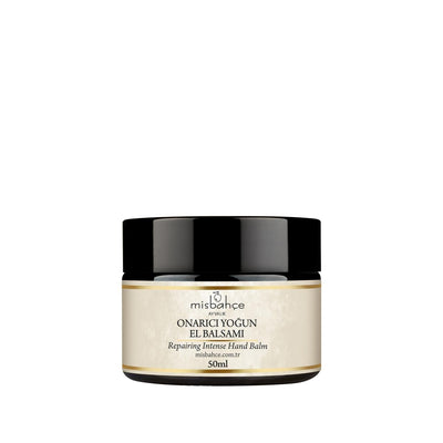 Misbahçe Misbah�e Intensive Hand Balm for Dry Hands - 50ml, Moisturizing & Repairing Hand Cream