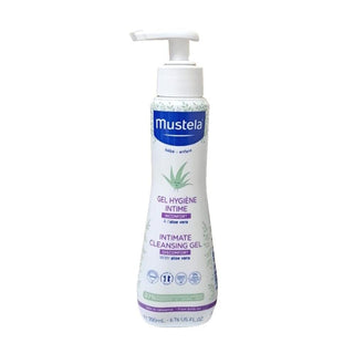 Mustela Intimate Cleansing Gel for Babies & Children - Gentle, Aloe Vera, Physiological pH - 6.76 fl oz Mustela Intimate Cleansing Gel - Gentle Baby Hygiene intimate cleansing gel, baby hygiene products, children's personal care, aloe vera extract, gentle cleansing, physiological pH, Mustela, baby care, child hygiene, natural ingredients, soothing products