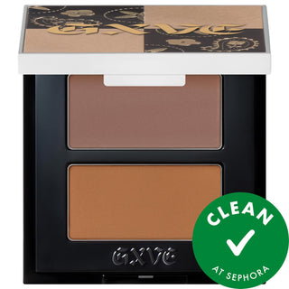 Pick It Up: Cream Contour & Talc-Free Powder Bronzer Duo | Sculpt, Define, and Enhance with Vegan & Cruelty-Free Makeup Pick It Up Cream Contour & Bronzer Duo | Sculpt & Define cream contour, powder bronzer, contour and bronzer duo, talc-free bronzer, vegan contour, cruelty-free makeup, squalane contour, natural bronzer, sculpting makeup, face definition makeup, contour, bronzer, face makeup, vegan, cruelty-free, talc-free, squalane, cellulose, clean beauty, makeup, face, sculpting, defining, warmth, sunkis