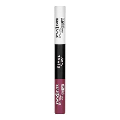 Rival Loves Me Stay4ever Raspberry Lip Gloss: Long Lasting Raspberry Lip Color, Glossy Finish, Vibrant Lip Makeup - 7ml
