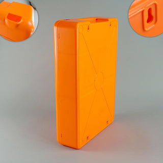 firstplus-first-aid-kit-orange-wall-mounted, firstplus-first-aid-kit-open, firstplus-first-aid-kit-contents FirstPlus First Aid Kit - Orange Wall Mounted - FP04.108 for Employees and Safety Officers FirstPlus First Aid Kit - Orange Wall Mounted for Offices firstplus, first-aid-kit, orange-wall-mounted, safety-equipment, workplace-safety, emergency-supplies, safety-officers, employees, health-and-safety, ai-generated