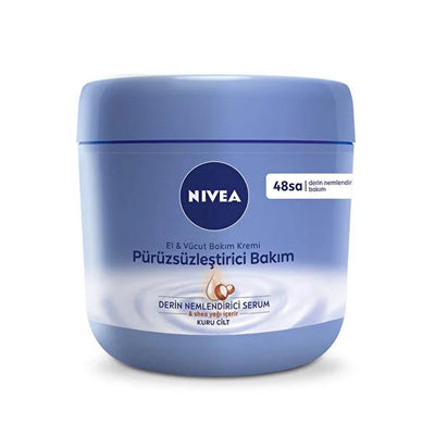 Nivea Moisturizing Body Cream, 13.53 fl oz - Hydrating Lotion for Dry Skin, Non-Greasy Texture