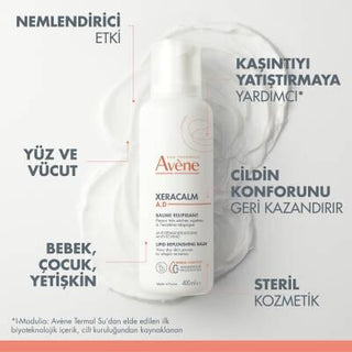 Avene XeraCalm A.D Moisturizing Balm - Relipidant Nemlendirici Balsam for Dry Skin Relief, Fragrance-Free Skincare, 400ml Avene XeraCalm A.D Moisturizing Balm for Dry Skin Relief Avene XeraCalm A.D, Moisturizing Balm, Relipidant Nemlendirici Balsam, Dry skin relief, Fragrance-free skincare, Skincare for dry skin, Soothing balm, Hydrating products, Sensitive skin care, Fragrance-free products, Moisturizer for face and body, Skincare essentials