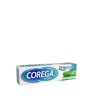 Corega Mint Flavored Denture Adhesive Cream - Secure Fit, Fresh Breath - 40g Corega Mint Denture Adhesive Cream - Secure & Fresh Denture Adhesive Cream, Corega, Mint flavor denture adhesive, Denture care products, Denture fixative cream, Secure denture fit, Fresh breath, Easy to apply denture adhesive, Denture wearer solutions, Comfortable denture fit, Confidence in denture wear, Reliable denture adhesive, Mint flavored denture cream