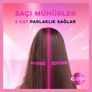 Elidor Ultra Işıltı 100 Işıltı Serum - Intense Shine Hair Serum for Dry, Damaged Hair - 3.04 fl oz Elidor Ultra Işıltı Serum - Intense Shine for Dry Hair hair serum, intense shine, hair repair, damage protection, Vitamin C hair care, dry hair solution, damaged hair repair, dull hair treatment, nourishing hair serum, lightweight hair serum, non-greasy hair serum, daily hair care, pre-styling hair protection, post-color treatment hair care