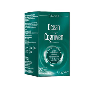 ocean cogniven brain support supplement 30 capsules, bottle of ocean cogniven dietary supplement Ocean Cogniven - Brain Support Supplement | 30 Capsules Ocean Cogniven - Brain Support Supplement | 30 Capsules brain-support, dietary-supplement, cognitive-health, ocean, adults, 30-capsules, ai-generated, memory-support, b-vitamins, phosphatidylserine