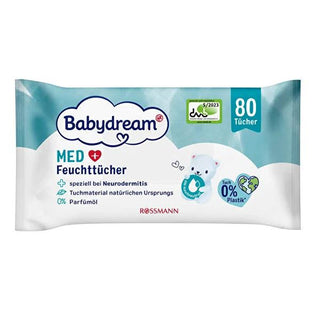 Babydream Gentle Baby Wet Wipes for Sensitive Skin - 80 Count, Dermatologist Tested, Hypoallergenic & Natural Gentle Baby Wet Wipes - 80 Count | Babydream baby wet wipes, sensitive skin care, natural baby products, hypoallergenic wipes, dermatologist tested, baby care, gentle wipes, sea buckthorn extract, ECARF certified, chemical-free baby products, baby essentials, new mom gifts