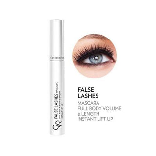 Golden Rose False Lashes Mascara 9ml - Voluminous, Lengthening, Dramatic Eye Makeup