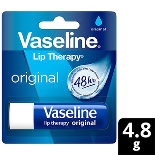 Vaseline Lip Therapy Original Lip Care Balm - 48 Hour Moisturizing Relief for Dry, Chapped Lips - Long Lasting Hydration & Protection Vaseline Lip Therapy Original - 48 Hour Moisturizing Lip Balm lip balm, lip care, moisturizing lip balm, dry lip relief, long-lasting hydration lip balm, Vaseline Lip Therapy, lip moisturizer, lip protection, E vitamin enriched lip balm, non-greasy lip balm, lip care for dry lips, lip balm for chapped lips, lip balm for outdoor activities