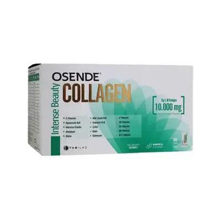 Osende Intense Beauty Collagen: 10,000mg Hydrolyzed Peptides, Hyaluronic Acid - Anti-Aging Skin Health Supplement for Wrinkle Reduction & Elasticity Osende Collagen: Anti-Aging Skin Supplement | Wrinkle Reduction collagen supplement, hydrolyzed collagen peptides, hyaluronic acid supplement, anti-aging supplement, skin health supplement, collagen powder, beauty supplement, collagen drink, skin elasticity, wrinkle reduction, collagen peptides, vitamin C, hyaluronic acid, hydrolyzed elastin, glutathione, skin 