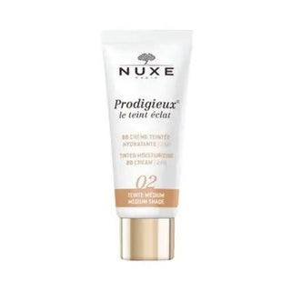Nuxe Prodigieux Tinted Moisturizing BB Cream 30ml - 02 Medium Shade, Hydrating Makeup for Dry Skin Nuxe Prodigieux BB Cream 30ml - Hydrating Makeup Nuxe Prodigieux, Tinted Moisturizing BB Cream, 02 Medium shade, 30 ml, Moisturizing BB Cream, Hydrating Makeup, Dry Skin Solutions, Sensitive Skin Care, Natural Coverage, BB Cream, Skincare Makeup, Travel Size, Compact Makeup, Everyday Makeup, Natural Finish