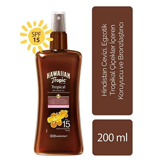 Hawaiian Tropic Sunscreen Spray SPF 15 - Tropical Scent, UVA/UVB Protection - 6.76 fl oz Hawaiian Tropic Sunscreen Spray SPF 15 - UVA/UVB Protection sunscreen spray, SPF 15, Hawaiian Tropic, sun protection, tropical sunscreen, UVA protection, UVB protection, outdoor activities, travel essentials, skin care, sun care, beach essentials, summer protection