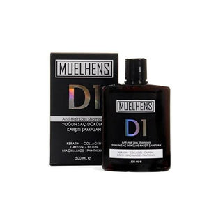 Muelhens D1 Anti-Hair Loss Shampoo for Thinning Hair - 16.91 fl oz, Nourishing & Gentle Hair Care Muelhens D1 Anti-Hair Loss Shampoo - 16.91 fl oz anti-hair loss shampoo, hair care products, nourishing shampoo, hair loss solution, gentle hair care, Muelhens D1, Arginine shampoo, Biotin shampoo, hair growth, hair nourishment, scalp care, healthy hair products