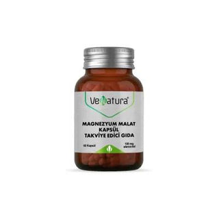 Venatura Magnesium Malate Supplement - 60 Vegan Capsules - High Absorption, Muscle & Energy Support -  Gentle on Stomach Venatura Magnesium Malate - Vegan, Muscle & Energy - 60 Caps Magnesium Malate, Magnesium supplement, Vegan magnesium, Magnesium capsules, Magnesium for muscle function, Magnesium for energy, Venatura magnesium, Magnesium malate 60 capsules, Magnesium supplement vegan, Magnesium malate supplement, muscle function, energy boost, vegan supplement, mineral supplement, health supplement, muscl