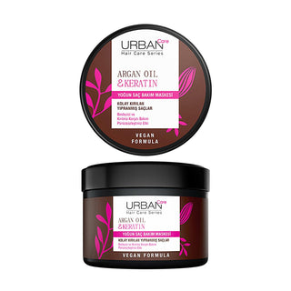 Urban Care Argan Oil & Keratin Hair Care Mask - 7.79 fl oz - Vegan, Paraben-Free Hair Repair Treatment Urban Care Argan Oil Hair Mask - Vegan & Paraben-Free argan oil hair mask, keratin hair care, vegan hair mask, paraben-free hair products, intense hair nourishment, hair repair treatment, hair care, vegan hair care, argan oil benefits, keratin benefits, hair nourishment, hair repair, dry hair solution, damaged hair repair