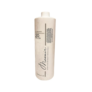 Mounir 20 Volume 6% Oxidizing Cream for Hair Coloring and Bleaching - 1000ml