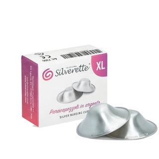 Silverette XL Original Silver Nipple Shields for Breastfeeding Comfort and Protection Silverette XL Silver Nipple Shields for Comfort Nipple Shields, Breastfeeding Accessories, Silver Nipple Covers, Breastfeeding Comfort, Nursing Protection, New Mom Essentials, Breastfeeding Solutions, Nursing Accessories, Silverette Brand, XL Nipple Shields, Comfort for Breastfeeding Mothers