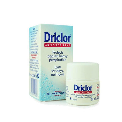 Driclor Antiperspirant Roll-On for Excessive Sweating - 20ml