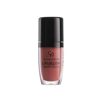 Golden Rose Velvet Touch Lip & Blush - Dual Lip & Cheek Color in Shade 01 - Creamy Velvet Lipstick & Long Lasting Blush