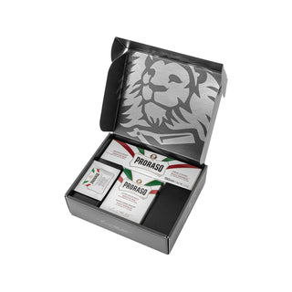 Proraso Green Tea Shaving Set with Cream and Balm for Men - Luxurious Grooming Experience Proraso Green Tea Shaving Set - Luxurious Shaving for Men Proraso shaving set, Green tea shaving cream, Shaving balm and cream combo, Men's grooming products, Shaving care for sensitive skin, Luxury shaving experience, Green tea scented products, Proraso brand, Shaving essentials, Grooming for men, Sensitive skin care, Shaving comfort, Antioxidant benefits, Daily shaving routine, Post-shave care