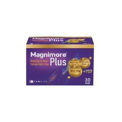 Magnimore Plus: Advanced Magnesium Complex Sachets - Bisglycinate, Malate & B6 - Boost Energy, Support Muscle & Nerve Fu