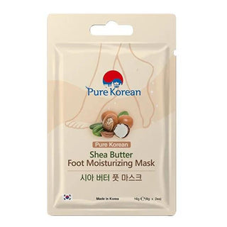 Pure Korean Shea Butter Moisturizing Foot Mask: Hydrate Dry Feet, Prevent Heel Cracks - Soft, Smooth Foot Care Shea Butter Foot Mask - Korean Moisturizing Treatment for Dry, Soft Feet foot mask, moisturizing foot mask, shea butter foot mask, foot care, dry feet treatment, heel crack prevention, korean foot mask, soften feet, hydrate feet, foot treatment, dry skin, cracked heels, shea butter, rosemary extract, lavender extract, moisturizing formula, soft feet, smooth feet, foot care solutions, gifts for her,