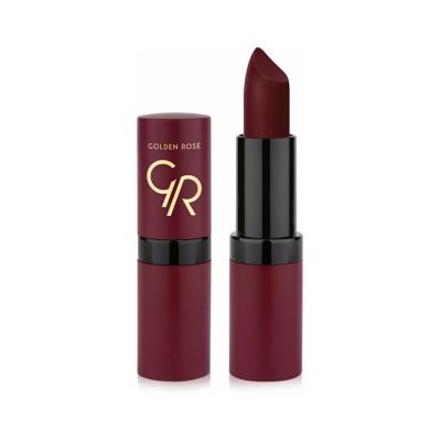 Golden Rose Velvet Matte Lipstick: Intense Color, Moisturizing, and Paraben-Free - Long Lasting Comfort