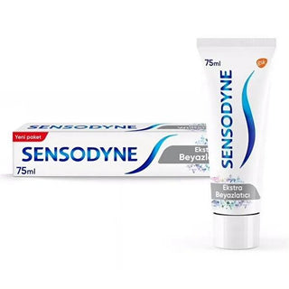 Sensodyne Whitening Toothpaste for Sensitive Teeth - 75ml, Enhances Oral Hygiene & Natural Whiteness Sensodyne Whitening Toothpaste for Sensitive Teeth Sensodyne Whitening Toothpaste, sensitive teeth toothpaste, oral care products, whitening toothpaste, dental hygiene products, oral hygiene maintenance, teeth whitening, sensitive teeth care, daily oral care, fresh breath, acid erosion protection, natural whiteness, trusted oral care brand