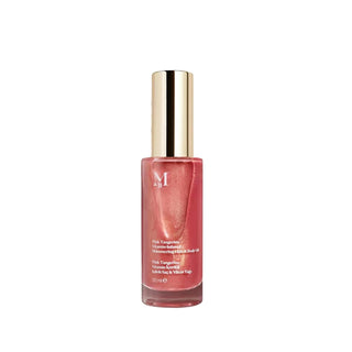 Misbahçe Pink Tangerine Vitamin Rich Hair and Body Oil - 1.01 fl oz, Nourishing, Radiant Glow for Skin & Hair Misbahçe Pink Tangerine Hair & Body Oil - Vitamin Rich for Radiant Glow Hair and Body Oil, Vitamin enriched beauty products, Natural skincare, Pink Tangerine fragrance, Radiant glow skincare, Nourishing hair care, Moisturizing body oil, Compact beauty products, Travel-friendly skincare, Healthy skin and hair, Glow up skincare routine, Vitamin rich skincare, Hair nourishment, Body hydration, Skincare