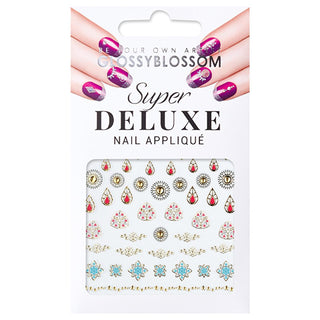 Glossy Blossom Jewel Box Ancient Secret Nail Stickers: Easy Self-Adhesive Nail Art Decorations, Shiny, Colorful, and Antique Designs Glossy Blossom Nail Stickers: Easy Nail Art, Shiny & Decorative nail stickers, nail art stickers, glossy nail stickers, jewel nail stickers, easy nail art, self-adhesive nail stickers, ancient secret nail design, tırnak sticker, nail decorations, nail art, manicure, nail design, glossy finish, jewel box, ancient secret, easy to apply, self-adhesive, shiny nails, colorful nails