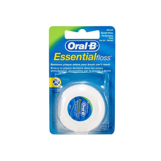 Oral-B Essential Floss - Waxed Dental Floss for Effective Oral Hygiene with Mint Flavor Oral-B Essential Floss - Waxed Dental Floss for Healthy Smile dental floss, oral hygiene, waxed floss, mint flavored floss, Oral-B Essential Floss, oral care, dental care, flossing, oral health, gingivitis prevention, plaque removal, mint flavor, easy flossing, daily oral care