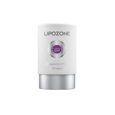 Lipozone - Lipozomal Coenzyme Q10 100mg Dietary Supplement, Gluten-Free & Lactose-Free, Antioxidant Support for Adults &