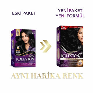Wella Koleston Supreme Black Hair Dye: Intense Color, Gray Coverage & Conditioning - Complete At-Home Hair Color Kit Wella Black Hair Dye: Intense Color & Gray Coverage at Home hair dye, permanent hair color, at home hair color, black hair dye, hair color kit, gray hair coverage, hair coloring, hair dye with conditioner, hair color, hair dye for women, hair dye for men, black hair, dark hair dye, long lasting hair color, hair conditioning, hair treatment, color reactivator, oil treatment, plex oil care, at-