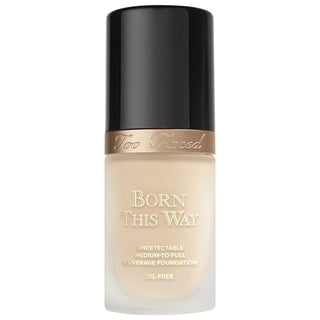 Too Faced Born This Way Natural Finish Longwear Liquid Foundation - Oil-Free, Vegan, Gluten-Free, Cruelty-Free Makeup Too Faced Born This Way Natural Finish Foundation - Oil-Free & Vegan liquid foundation, natural finish foundation, longwear foundation, oil-free foundation, vegan cosmetics, gluten-free cosmetics, cruelty-free cosmetics, Too Faced, makeup, face makeup, foundation makeup, natural finish, medium coverage, long-lasting, photo-friendly, coconut water, alpine rose, hyaluronic acid, sensitive skin