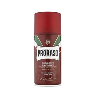 Proraso Shaving Cream Sandalwood Oil 300ml - Rich Lather for Dry & Coarse Beards, Men's Grooming Essentials Proraso Shaving Cream - Sandalwood Oil for Dry Beards shaving cream, sandalwood oil, shea butter, men's grooming, shaving products for dry beards, grooming essentials, shaving solutions, beard care, sensitive skin products