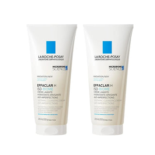 La Roche Posay Effaclar H Isobiome Cleansing Cream for Acne-Prone Skin - Gentle, Dermatologically Tested, 200ml x2 La Roche Posay Effaclar H Isobiome Cleansing Cream - Gentle & Dermatologically Tested La Roche Posay Effaclar H Isobiome, Cleansing Cream for Acne-Prone Skin, Dermatologically Tested Skincare, Gentle Skin Cleanser, Skincare for Sensitive Skin, Isobiome Technology, La Roche Posay Skincare, Acne Prone Skin Care, Sensitive Skin Products, Gentle Cleansing, Microbiome Friendly, Skincare Essentials, 