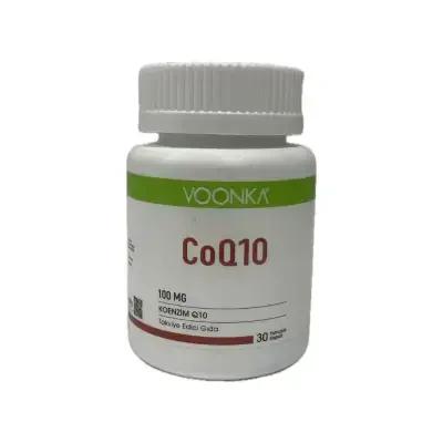 Voonka CoQ10 100mg Softgels - Antioxidant Support for Heart Health & Energy Production, 30 Count