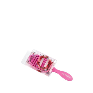 Lionesse Rose Scented Hair Brush - Gentle Detangling & Styling for All Hair Types Lionesse Rose Hair Brush for Gentle Detangling Rose scented hair brush, Gentle hair detangler, Hair care tool, Lionesse hair brush, Fragranced hair brush, Hair detangling brush, Rose fragranced hair care, Gentle hair brush, Hair styling aid, Lionesse brand, Hair care products with fragrance