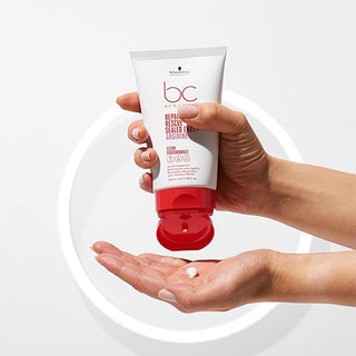 Bonacure Clean Rescue Hair Serum: Split End Repair, Breakage Treatment, Vegan Heat Protection, and Ultimate Shine - 3.38 fl oz Bonacure Hair Serum: Repair Split Ends, Add Shine - Vegan Formula split end repair serum, hair breakage treatment, vegan hair serum, heat protectant for hair, hair shine serum, damaged hair repair, frizz control serum, Bonacure hair serum, hair serum for split ends, hair serum for damaged hair, hair serum, split end treatment, breakage prevention, heat protection, shine enhancement,