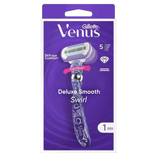 Gillette Venus Swirl Flexiball Women's Razor - Smooth Shaving for Sensitive Skin Gillette Venus Swirl Flexiball Razor for Women Women's Razor, Gillette Venus, Flexiball Technology, Smooth Shaving, Sensitive Skin, Women's Grooming, Personal Care, Shaving Essentials, Razors for Women, Ergonomic Handle, Moisturizing Strip, MicroFine Comb