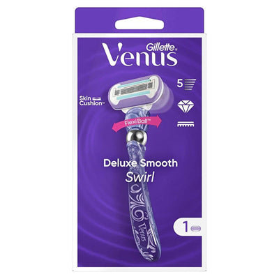 Gillette Venus Swirl Flexiball Women's Razor - Smooth Shaving for Sensitive Skin