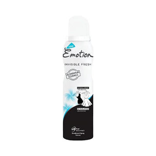Emotion Deodorant Black & White Clean 150ml - Long Lasting Freshness, Aluminum Free, Non Staining Emotion Deodorant 150ml - Long Lasting Fresh & Aluminum Free deodorant, aluminum-free deodorant, non-staining deodorant, long-lasting freshness, personal hygiene, natural deodorant, gentle deodorant, sensitive skin deodorant, powder-free deodorant, 150ml deodorant