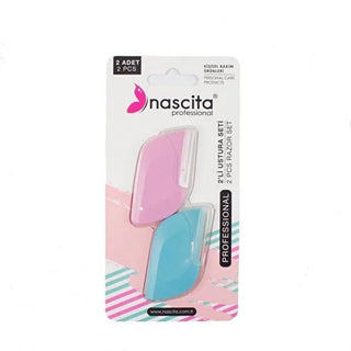 Nascita Facial Razor Set - 2 Mini Precision Razors for Painless Hair Removal, Eyebrow Shaping, & Dermaplaning Nascita Facial Razor: Painless Hair Removal & Eyebrow Shaping facial razor set, eyebrow razor, hair removal tool, dermaplaning tool, face shaver women, facial hair removal for women, precision razor, mini razor set, eyebrow shaper, face fuzz remover, facial hair removal, face razor, brow shaper, women's razor, hair removal, beauty tools, personal care, shaving, dermaplaning, exfoliation, face fuzz r