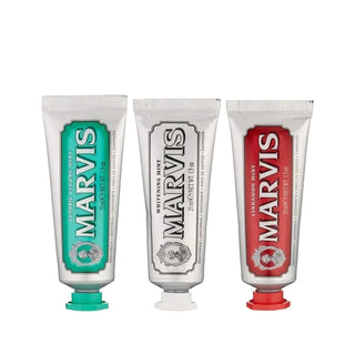 Marvis Premium Toothpaste 3-Flavor Set - Travel Size Oral Care Gift Box with Unique Flavors